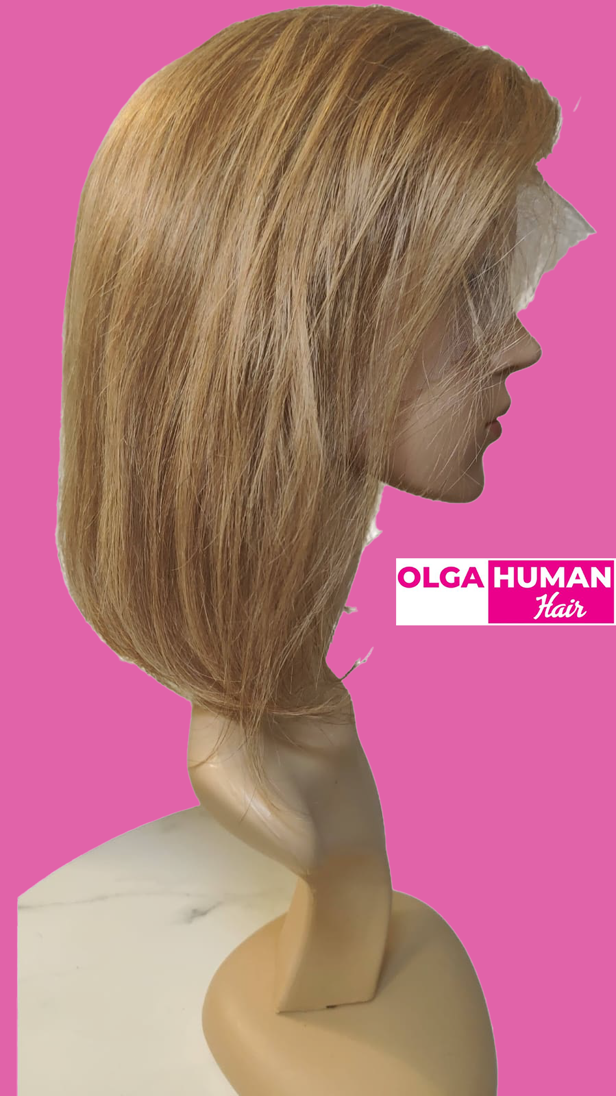 Olga Front Lace Caps Normal Thickness Gold