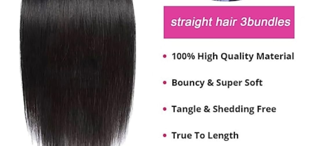 Straight Bundles Human Hair