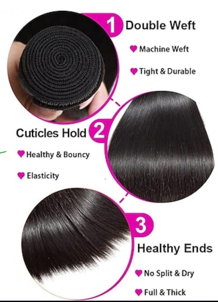 Straight Bundles Human Hair
